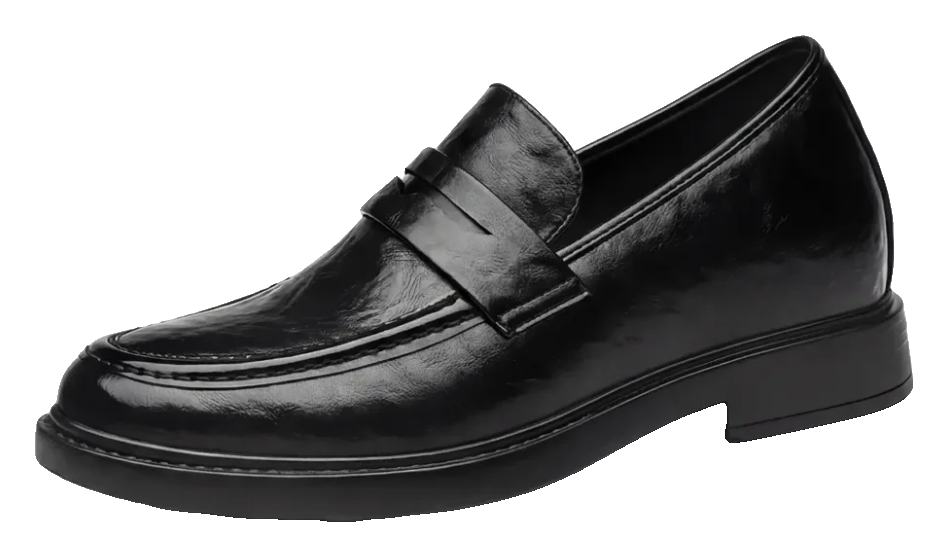 Mollo Saint-Germain – mocassin noir rehaussant